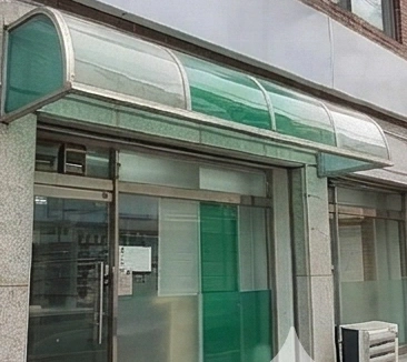 옥상캐노피 시공 사진 1